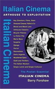 Cover of: Italian Cinema (The Pocket Essential Series)