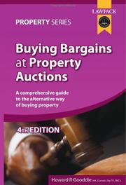 Cover of: Buying Bargains at Property Auctions (Lawpack Property)