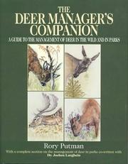 Cover of: The Deer Manager's Companion