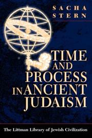 Cover of: Time and Process in Ancient Judaism