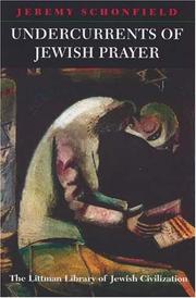 Cover of: Undercurrents of Jewish Prayer