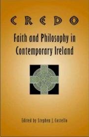 Cover of: Credo: Faith and Philosophy in Contemporary Ireland