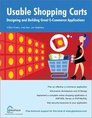 Cover of: Usable Shopping Carts by Jon Stephens, Jody Kerr, Clifton Evans