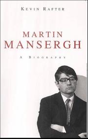 Cover of: Martin Mansergh by Kevin Rafter