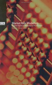 Cover of: Market Risk Modelling: Applied Statistical Methods for Practitioners