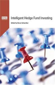 Cover of: Intelligent Hedge Fund Investing