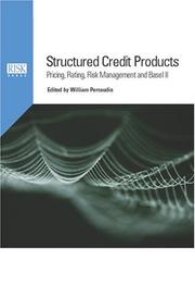 Structured Credit Products by William Perraudin