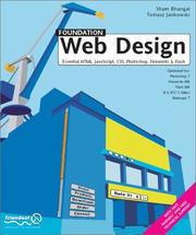 Cover of: Foundation Web Design by Sham Bhangal