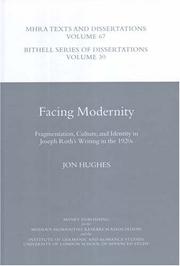 Cover of Facing Modernity