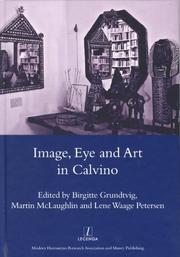 Cover of: Image, Eye and Art in Calvino (Legenda Main Series) (Legenda Main Series) (Legenda Main Series) | 