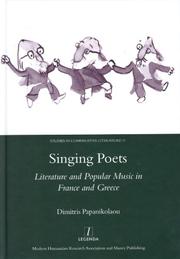 Cover of: Singing Poets by Dimitris Papnikolaou