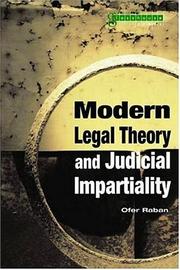 Modern legal theory and judicial impartiality by Ofer Raban