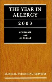 Cover of: The Year in Allergy 2003