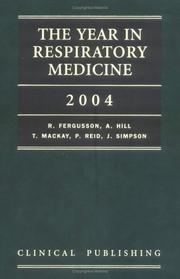 Cover of: The Year in Respiratory Medicine 2004 (Year in Respiratory Medicine)