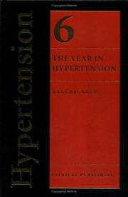 Cover of: The Year in Hypertension Volume 6 by Hans Brunner