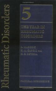 Year in Rheumatic Disorders by R. Madhok