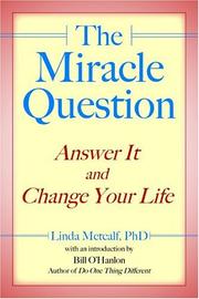 Cover of: The Miracle Question by Linda Metcalf