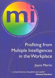 Cover of: Profiting from Multiple Intelligences in the Workplace | Joyce Martin