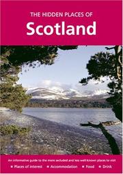 Cover of: HIDDEN PLACES OF SCOTLAND (The Hidden Places) by James Gracie