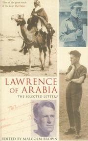 Cover of: Lawrence of Arabia by Malcolm Brown