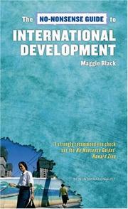 The No-Nonsense Guide to International Development by Maggie Black