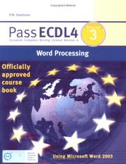 Cover of: Pass ECDL4