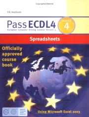 Pass ECDL 4 by R.P. Richards, P.M. Heathcote