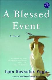 Cover of: A Blessed Event | Jean Reynolds Page