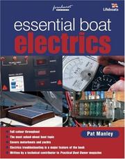 Cover of: Essential Boat Electrics by Pat Manley