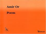 Cover of: Poem by Amir Or