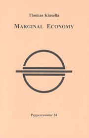 Cover of: Marginal Economy (Peppercanister S.)