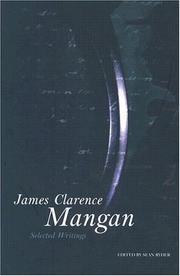 Cover of: Selected writings by James Clarence Mangan