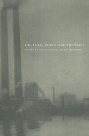 Cover of: Culture, Place And Identity (Historical Studies)