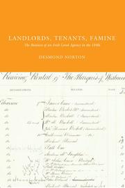 Cover of: Landlords, Tenants, Famine by Desmond Norton