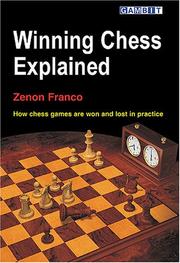 Cover of: Winning Chess Explained by Zenón Franco