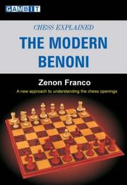Cover of: Chess Explained: The Modern Benoni