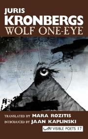 Cover of: Wolf One-eye (Visible Poets) by Juris Kronbergs