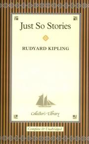 Cover of: The Just So Stories by Rudyard Kipling