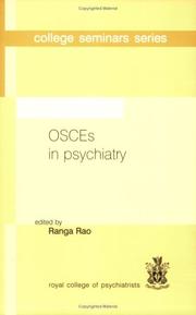 Cover of: OSCEs in Psychiatry