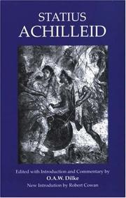 Cover of: Achilleid by Publius Papinius Statius