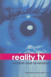 Cover of: Reality TV: Realism and Revelation