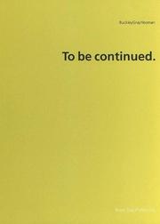 Cover of: To Be Continued