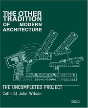 Cover of: The Other Tradition of Modern Architecture by Colin St. John Wilson