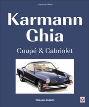Cover of: Karmann-Ghia Coupe & Cabriolet