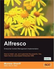 Cover of: Alfresco Enterprise Content Management Implementation | Munwar, Shariff