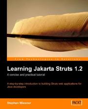 Cover of: Learning Jakarta Struts 1.2 by Stephan Wiesner