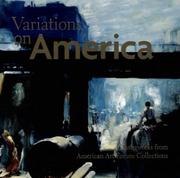 Cover of: Variations on America: Masterworks from American Forum Collections