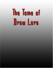 Cover of: Tome of Drow Lore (D20)
