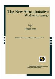 Cover of: The New Africa Initiative. Working for Synergy