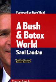 Cover of: A Bush & Botox World (Counterpunch)